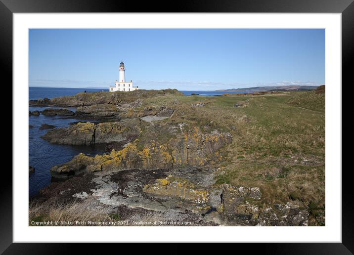 Bruce's Castle Framed Mounted Print by Alister Firth Photography