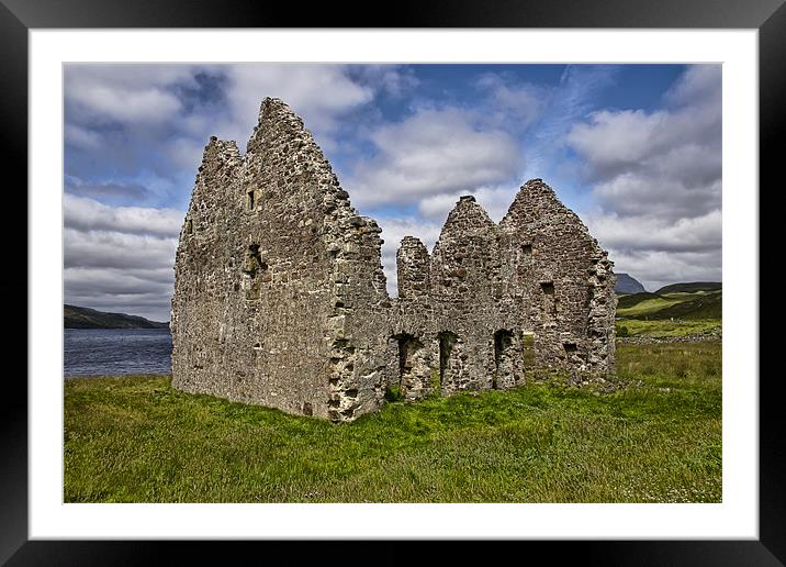 Ruins Framed Mounted Print by Sam Smith