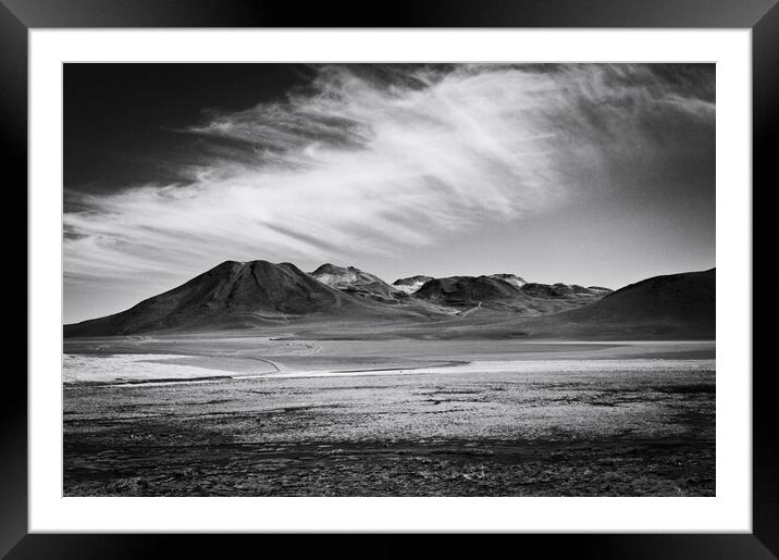 Atacama Desert Mountains Framed Mounted Print by Joao Carlos E. Filho