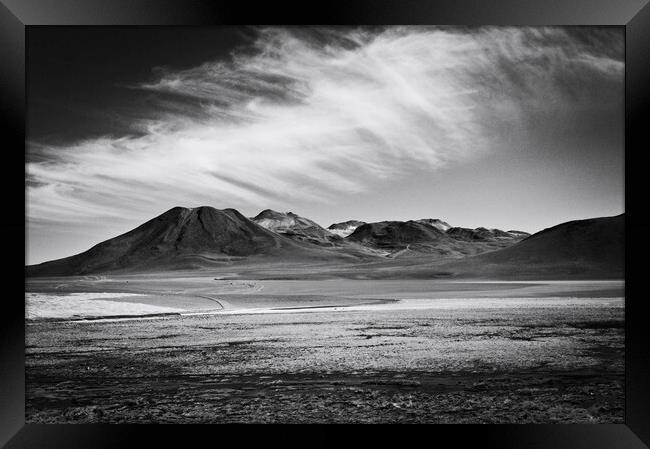 Atacama Desert Mountains Framed Print by Joao Carlos E. Filho