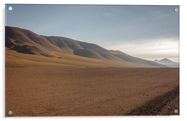 Sunrise in Atacama Desert Acrylic by Joao Carlos E. Filho