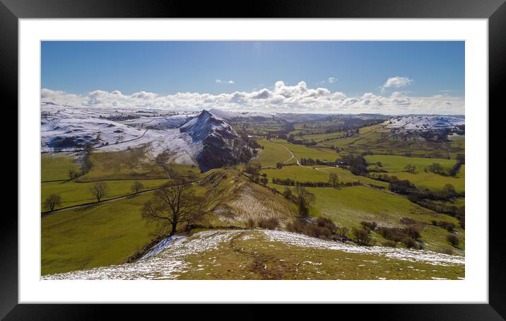 Parkhouse Hill Peak District Framed Mounted Print by Phil Durkin DPAGB BPE4