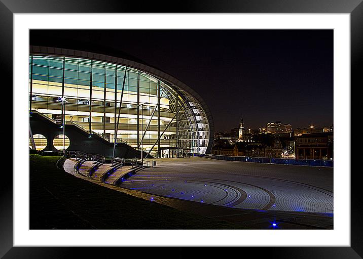 sage at night Framed Mounted Print by Northeast Images