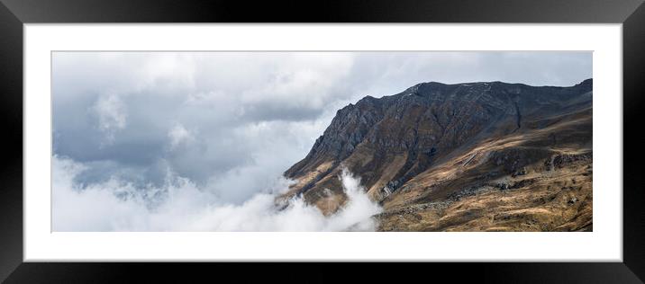 Albiez-Montrond Rhone Alps mountains France Framed Mounted Print by Sonny Ryse