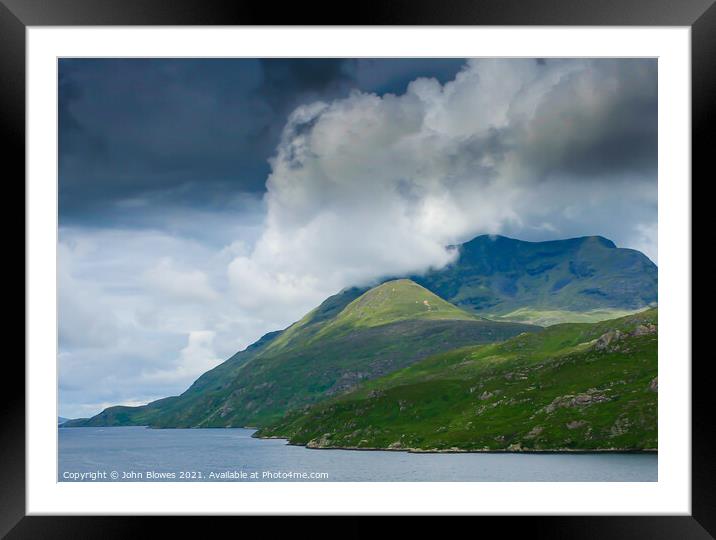 Connemara - a wild, rugged landscape Framed Mounted Print by johnseanphotography 