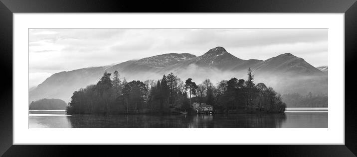 Derwent Isle Lake District Framed Mounted Print by Sonny Ryse