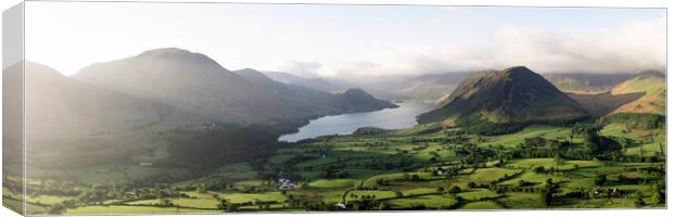 Crummock Water Lake district Canvas Print by Sonny Ryse