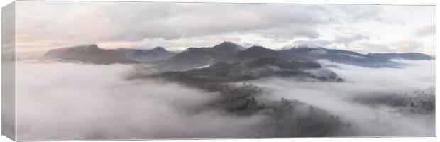 Lake District Mist Canvas Print by Sonny Ryse