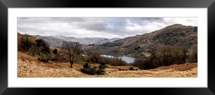 Coniston Water Lake District Framed Mounted Print by Sonny Ryse