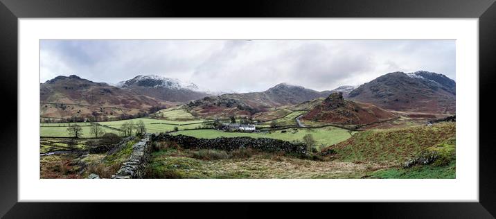 Little Langdale Lake District Framed Mounted Print by Sonny Ryse