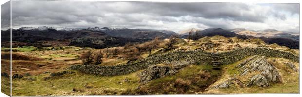 Oxen Fell Lake District Canvas Print by Sonny Ryse