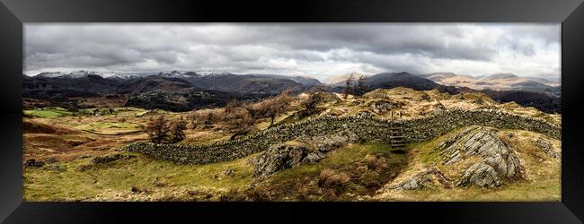 Oxen Fell Lake District Framed Print by Sonny Ryse
