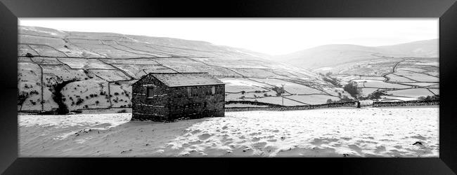 Swaledale Barn Yorkshire Dales Framed Print by Sonny Ryse