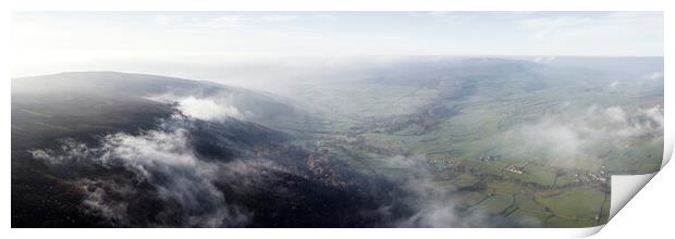 Yorkshire Dales Aerial Print by Sonny Ryse