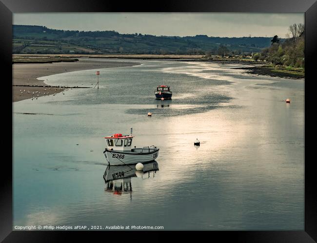 River Axe Estuary Framed Print by Philip Hodges aFIAP ,