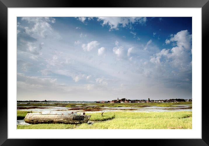 Bosham, West Sussex Framed Mounted Print by Neil Overy