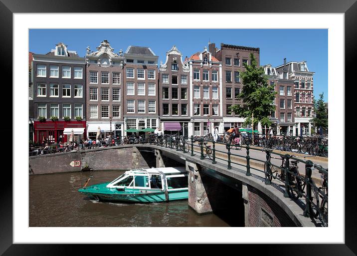 Amsterdam, Holland Framed Mounted Print by Neil Overy