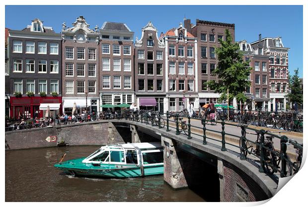 Amsterdam, Holland Print by Neil Overy