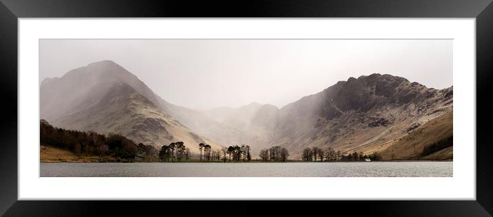 Buttermere Lake Dsitrict Framed Mounted Print by Sonny Ryse