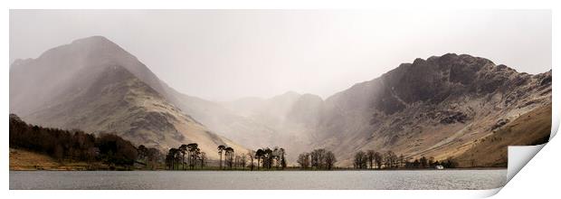 Buttermere Lake Dsitrict Print by Sonny Ryse