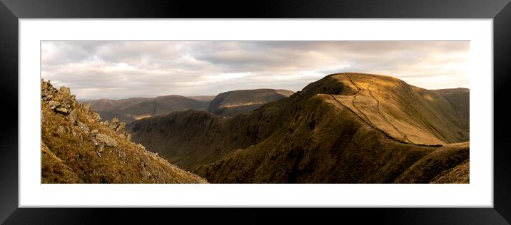 High Street Lake District Framed Mounted Print by Sonny Ryse