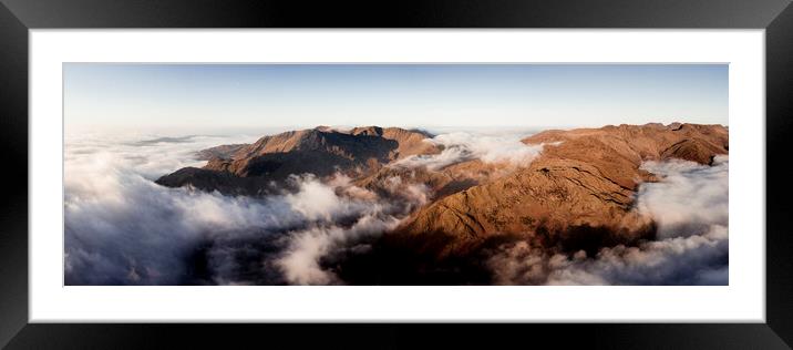Lake District Cloud Iinversion Framed Mounted Print by Sonny Ryse