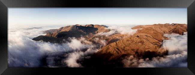 Lake District Cloud Iinversion Framed Print by Sonny Ryse