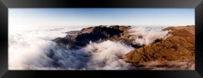 Langdale Cloud Inversion Lake District 2 Framed Print by Sonny Ryse