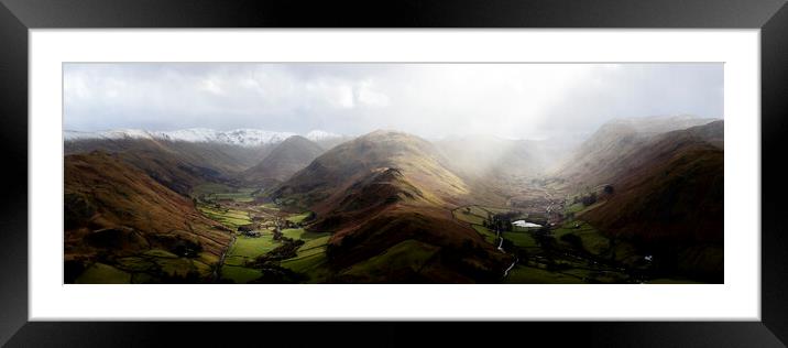 Martindale Lake District Framed Mounted Print by Sonny Ryse