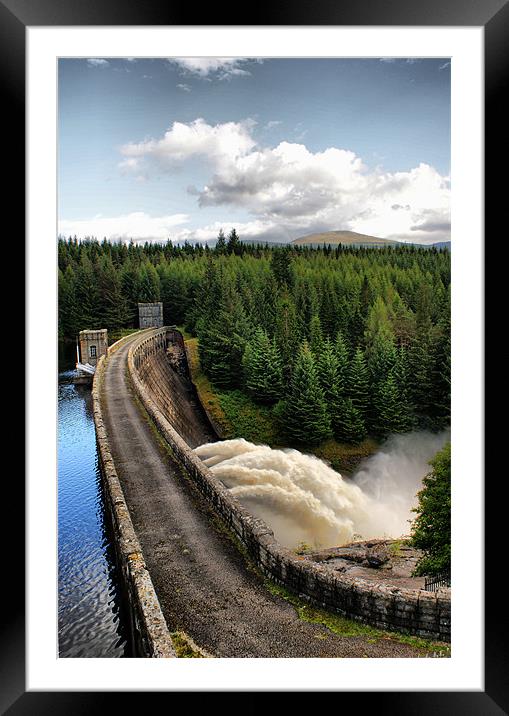 Laggan Dam, Scotland Framed Mounted Print by Sandi-Cockayne ADPS