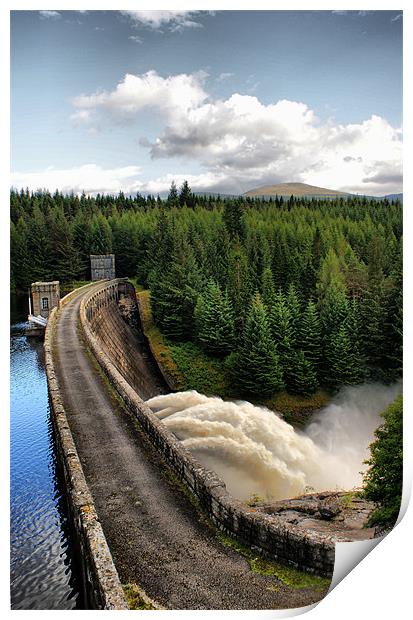 Laggan Dam, Scotland Print by Sandi-Cockayne ADPS
