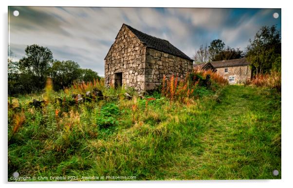 Abandoned Farm, Harborough Rocks (2) Acrylic by Chris Drabble