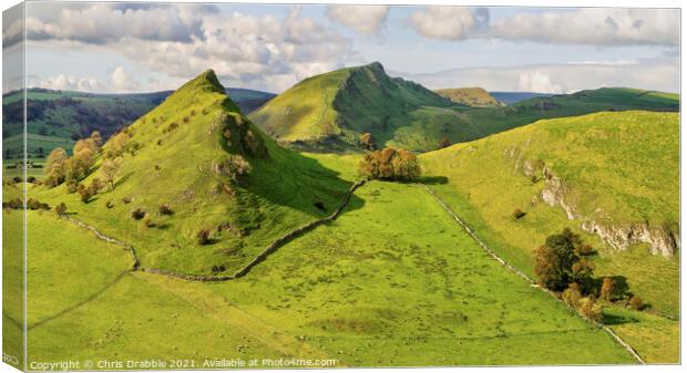 Autumn at Chrome and Parkhouse Canvas Print by Chris Drabble