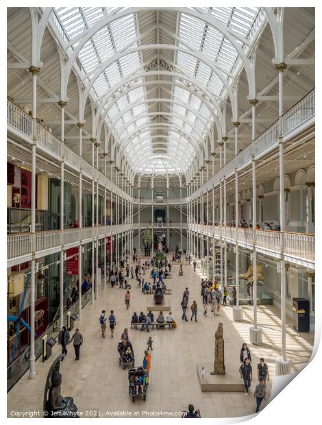 National Museum of Scotland Print by Jeff Whyte