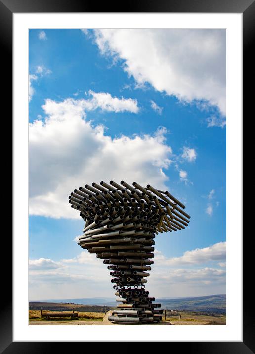 Singing Ringing Tree - Burnley 02 Framed Mounted Print by Glen Allen