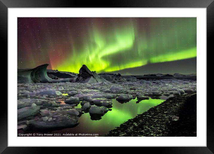Solar winds Framed Mounted Print by Tony Prower