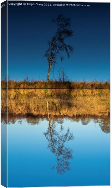 The upside down Canvas Print by Ralph Greig