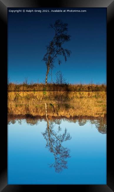 The upside down Framed Print by Ralph Greig