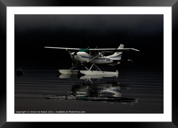 Plane Sailing 1 Framed Mounted Print by Steve de Roeck