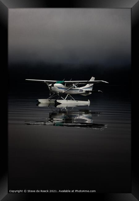 Plane Sailing 2 Framed Print by Steve de Roeck