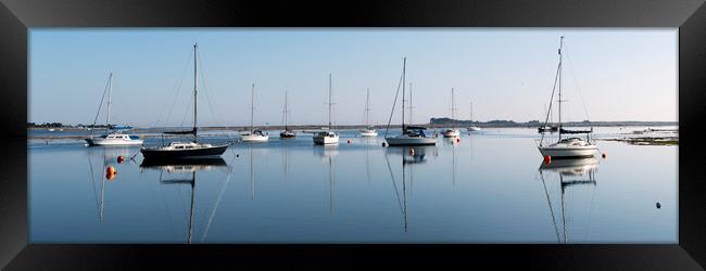 Cornwall Boats Framed Print by Sonny Ryse