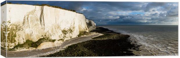 White Cliffs of Dover Canvas Print by Sonny Ryse