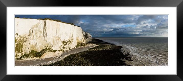 White Cliffs of Dover Framed Mounted Print by Sonny Ryse
