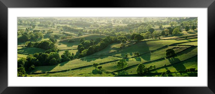 Nidderdale Yorkshire dales washburn valley Framed Mounted Print by Sonny Ryse