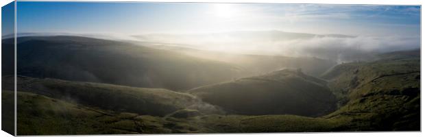 Yorkshire Dales Aerial Canvas Print by Sonny Ryse