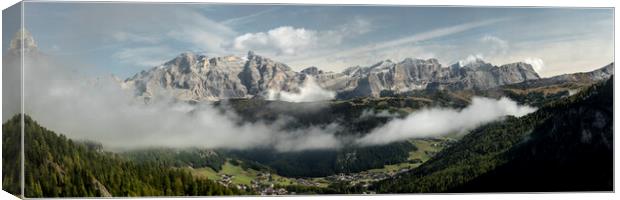 Gardena Pass Dolomites Italy Canvas Print by Sonny Ryse