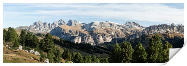 Italian Dolomites 2 Print by Sonny Ryse