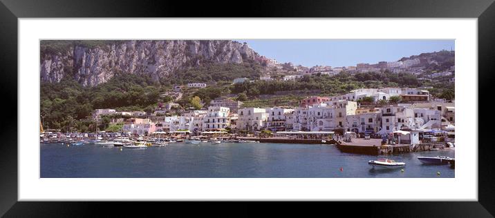 Liparis Island Italy Framed Mounted Print by Sonny Ryse