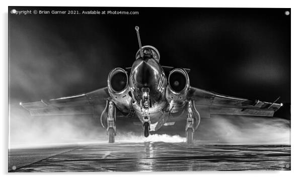 Buccaneer Fighter Aircraft Acrylic by Brian Garner