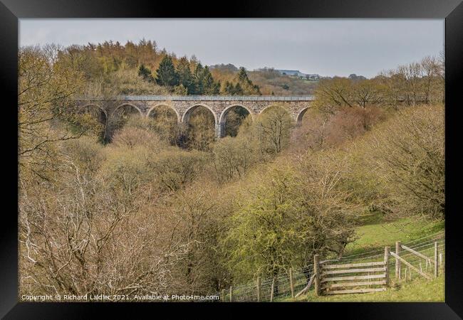 Cotherstone Viaduct Teesdale Framed Print by Richard Laidler